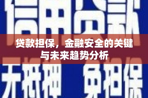 五台贷款担保，金融安全的关键与未来趋势分析