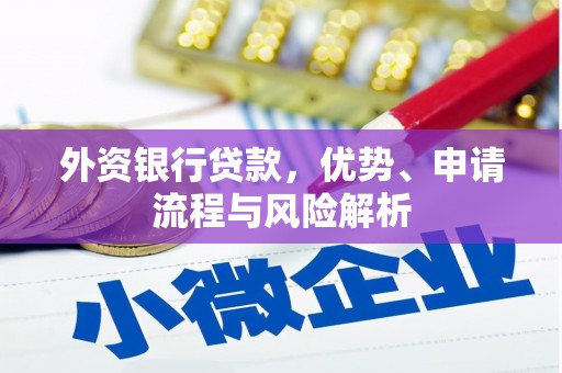 五台外资银行贷款，优势、申请流程与风险解析