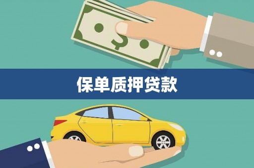 五台保单质押贷款