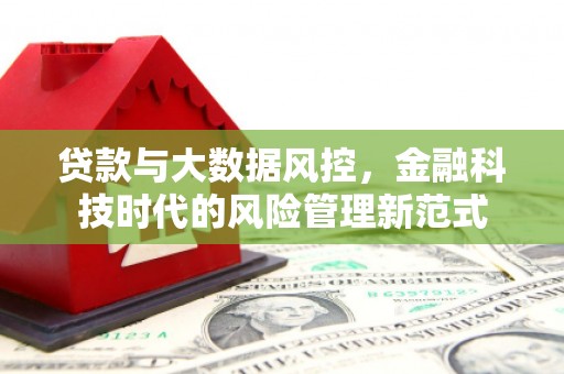 五台贷款与大数据风控，金融科技时代的风险管理新范式