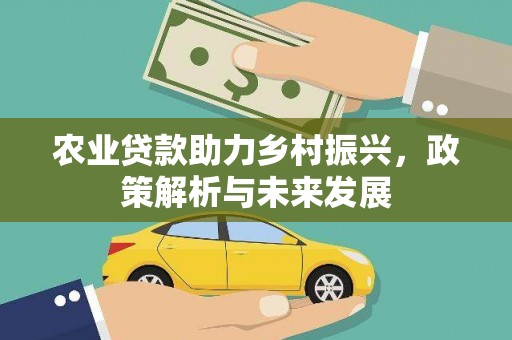 五台农业贷款助力乡村振兴，政策解析与未来发展