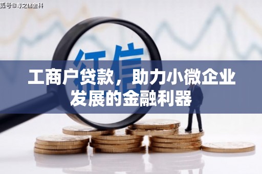 五台工商户贷款，助力小微企业发展的金融利器