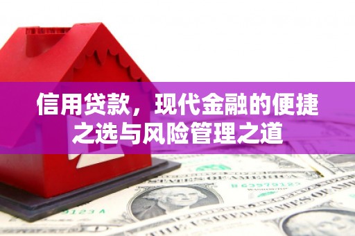 五台信用贷款，现代金融的便捷之选与风险管理之道