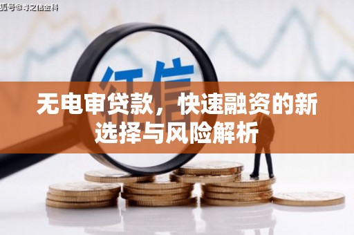 五台无电审贷款，快速融资的新选择与风险解析