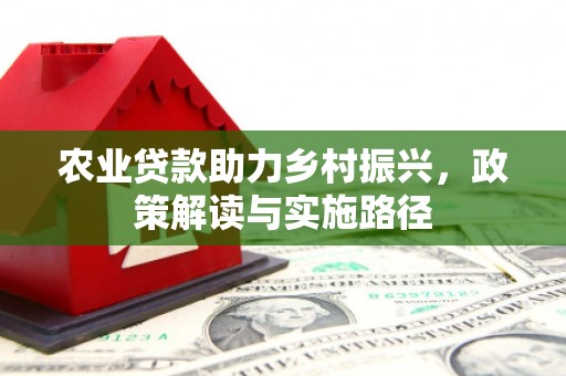 五台农业贷款助力乡村振兴，政策解读与实施路径