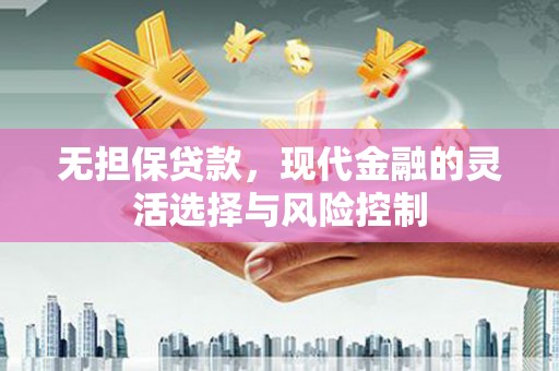 五台无担保贷款，现代金融的灵活选择与风险控制