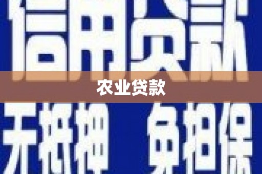 五台农业贷款