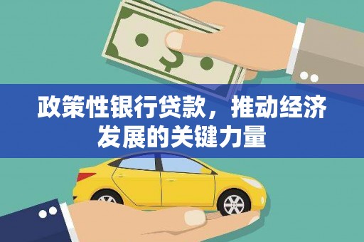 五台政策性银行贷款，推动经济发展的关键力量