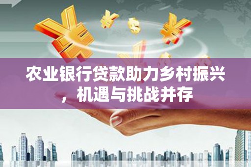 五台农业银行贷款助力乡村振兴，机遇与挑战并存