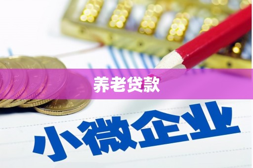 五台养老贷款