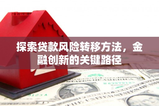 五台探索贷款风险转移方法，金融创新的关键路径
