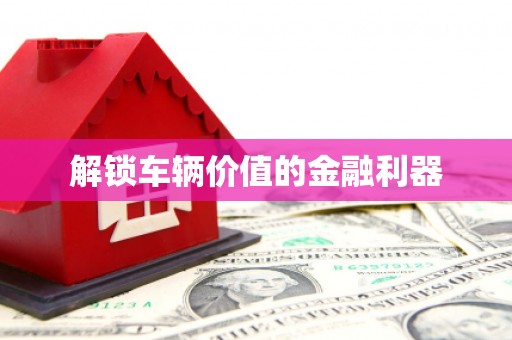 五台解锁车辆价值的金融利器